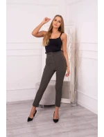 Khaki kalhoty na míru