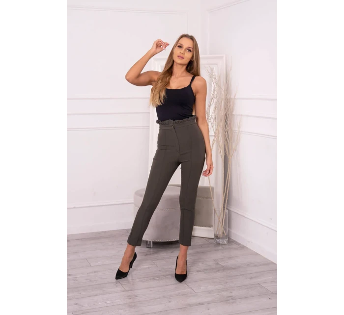 Khaki kalhoty na míru