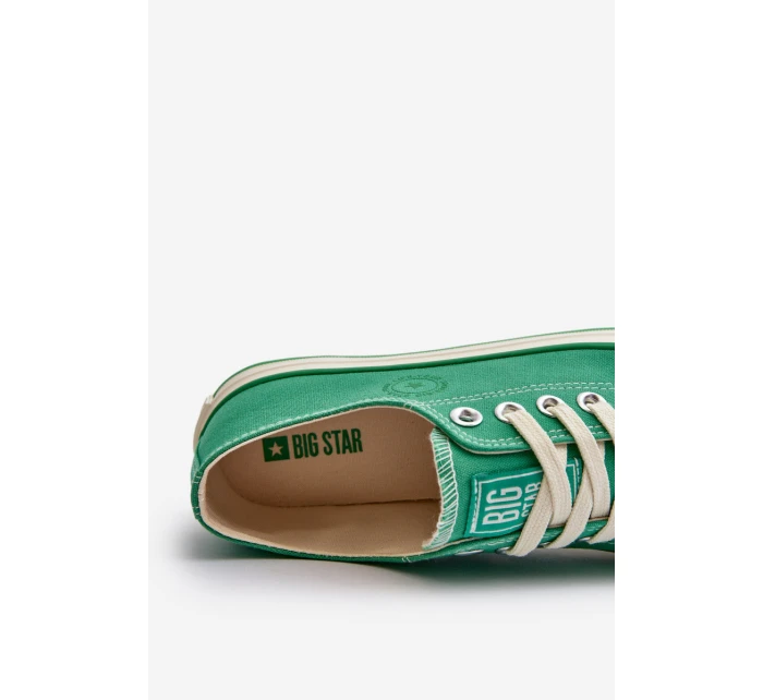 Dámské tenisky Big Star model 21654802 Zelené - Big Star Shoes Dámské tenisky Big Star model 21654802 Zelené - Big Star Shoes