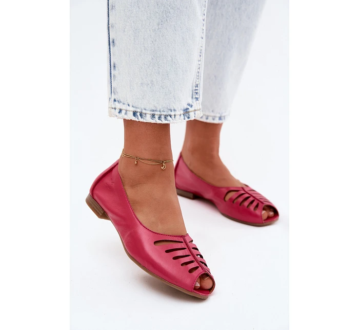 baleríny z přírodní kůže model 22123135 - Maciejka