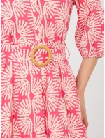 Sukienka D74516M30485B koralowy