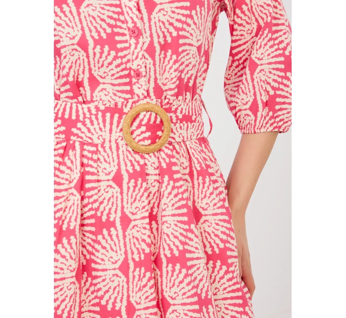 Sukienka D74516M30485B koralowy