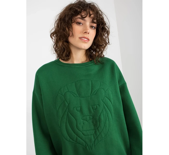 Mikina EM BL 617 4.41P tmavě zelená