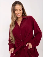 Košile IT KS 29053.69 bordó