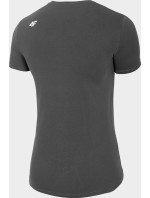 Pánské tričko model 18654473 Tmavě šedé - 4F