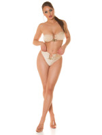 Sexy Koucla 2Piece Bikini Set with golden details