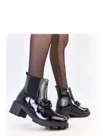 Boty na podpatku model 219410 Solea Boty na podpatku model 219410 Solea