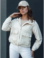 Dámská přechodná bunda s kapucí BELIJ béžová FashionStreet TY4471 Dámská přechodná bunda s kapucí BELIJ béžová FashionStreet TY4471