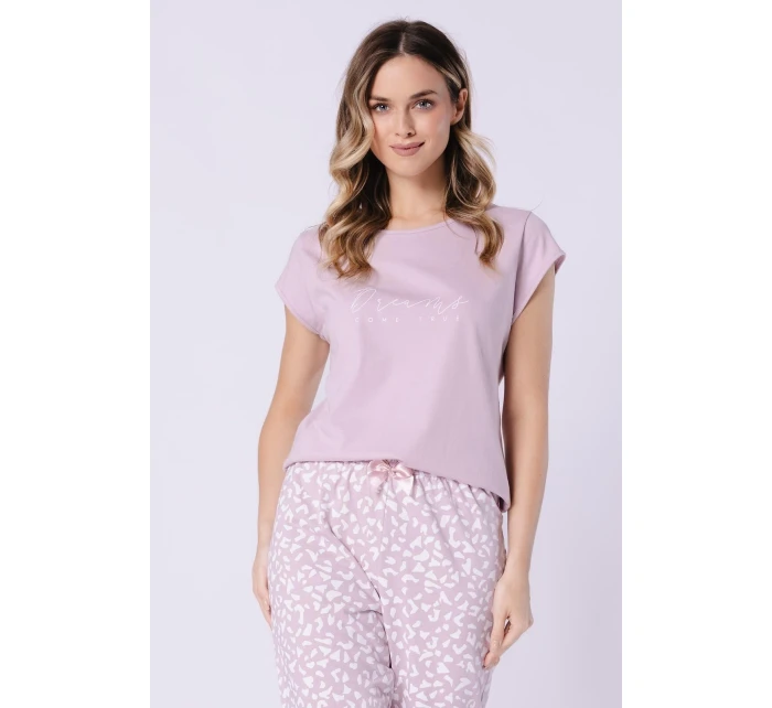 Pyžamo model 21896773 Sandra kr/r M2XL - LEVEZA Pyžamo model 21896773 Sandra kr/r M2XL - LEVEZA