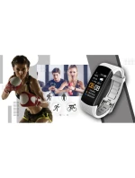 GIEWONT Smartwatch Black and White 2 Stripes GW200-2 GIEWONT Smartwatch Black and White 2 Stripes GW200-2