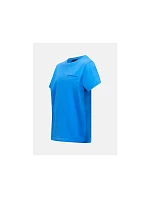 Dětské tričko PEAK PERFORMANCE Jr Original Small Logo Tee, modrá barva