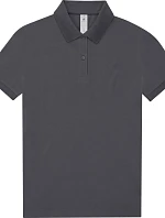 B&C My Polo 180 /women Dámské piqué polo 01.W461 dark grey