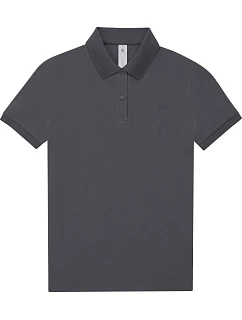 B&C My Polo 180 /women Dámské piqué polo 01.W461 dark grey