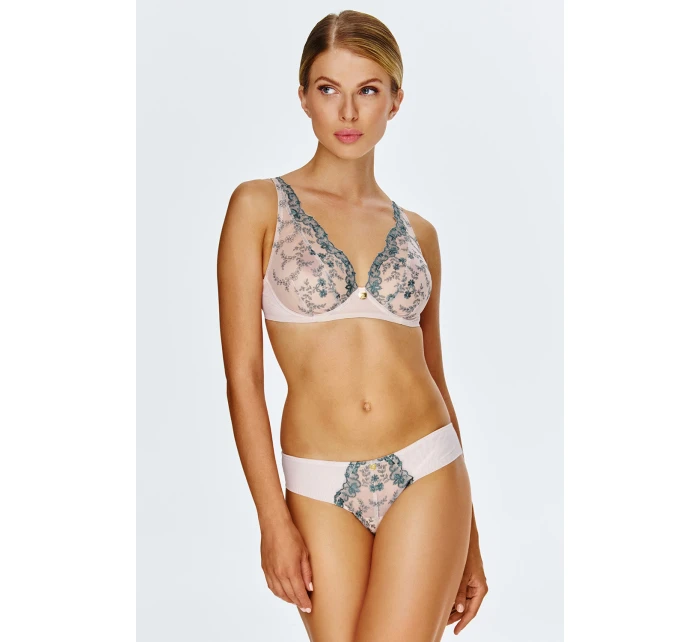 Lupo 2552 barva: pudrově růžová-tyrkysová