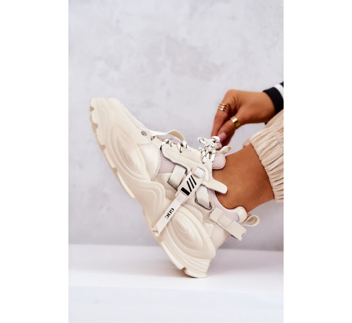 Sportovní obuv Tenisky GOE JJ2N4082 Béžová Sportovní obuv Tenisky GOE JJ2N4082 Béžová