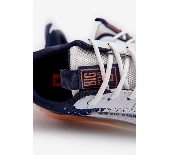 Pánské sportovní boty HI-POLY SYSTEM Big Star NN174474 tmavě modré