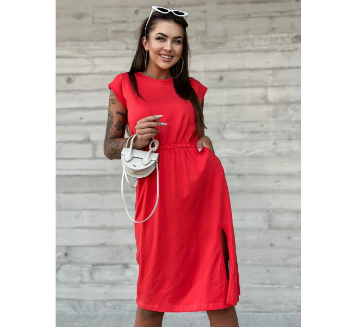 TW SK 2318 šaty.69P červená