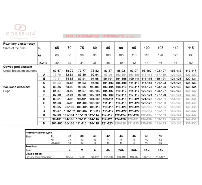 Podprsenka   model 18831442 - Gorsenia