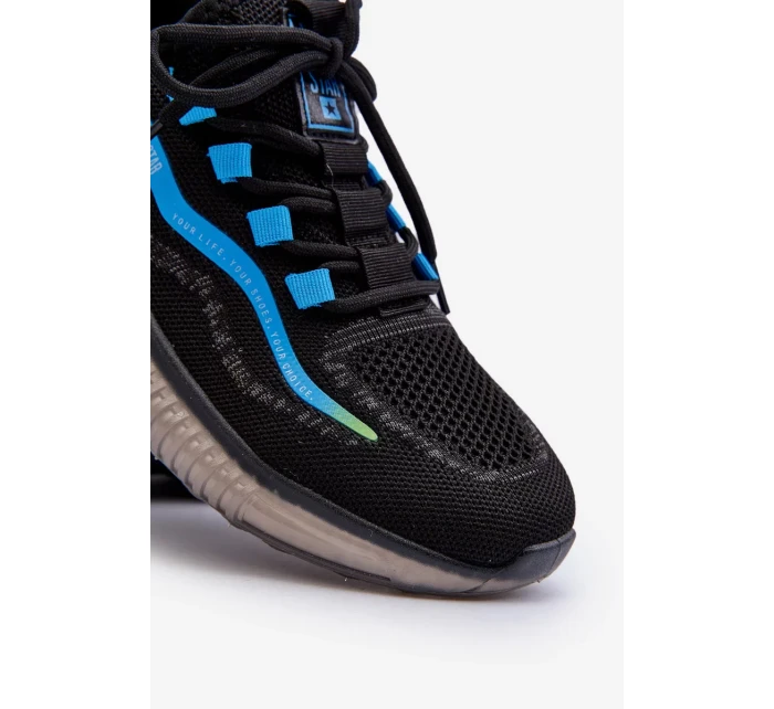 HI-POLY SYSTEM Pánská sportovní obuv Big Star Černá HI-POLY SYSTEM Pánská sportovní obuv Big Star Černá