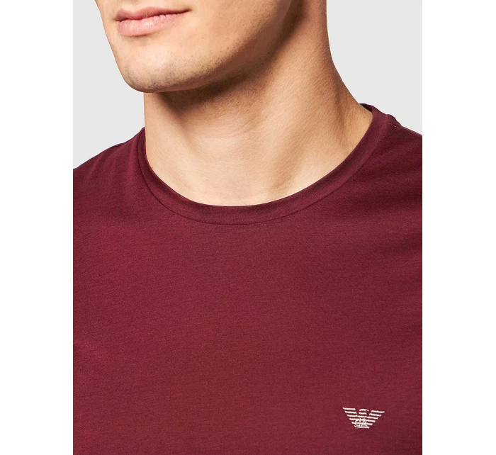 Pánské triko 110853 1A538 - 00076 - Bordo - Emporio Armani Pánské triko 110853 1A538 - 00076 - Bordo - Emporio Armani