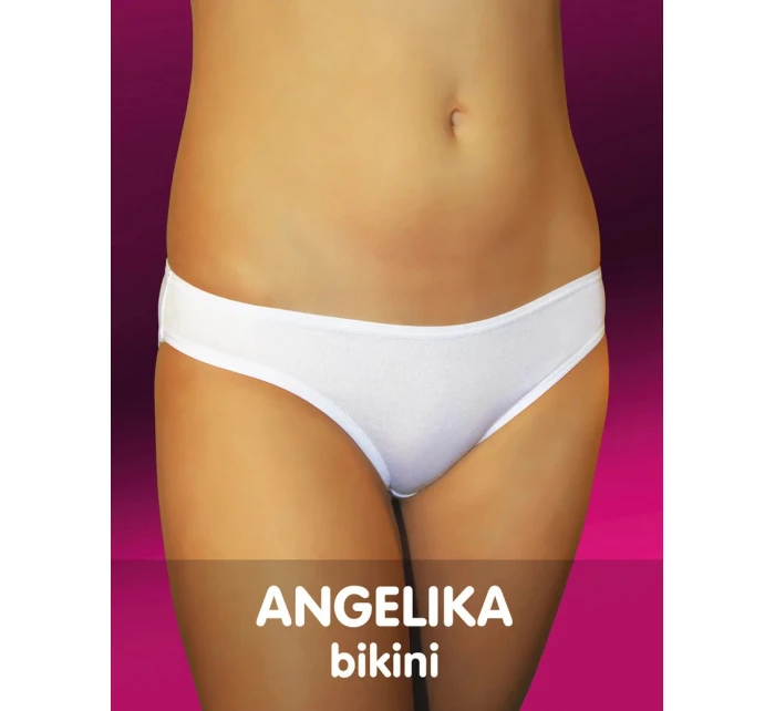 Dámské kalhotky Angelika 2PACK Bílá - Funny day