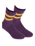 Netlačící dámské žebrované ponožky W.995 Netlačící dámské žebrované ponožky W.995