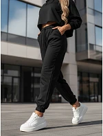 Dámský teplákový komplet BISTAN black FashionStreet AY1013 Dámský teplákový komplet BISTAN black FashionStreet AY1013