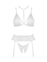 Erotická souprava model 21315159 white - Beauty Night Fashion Erotická souprava model 21315159 white - Beauty Night Fashion