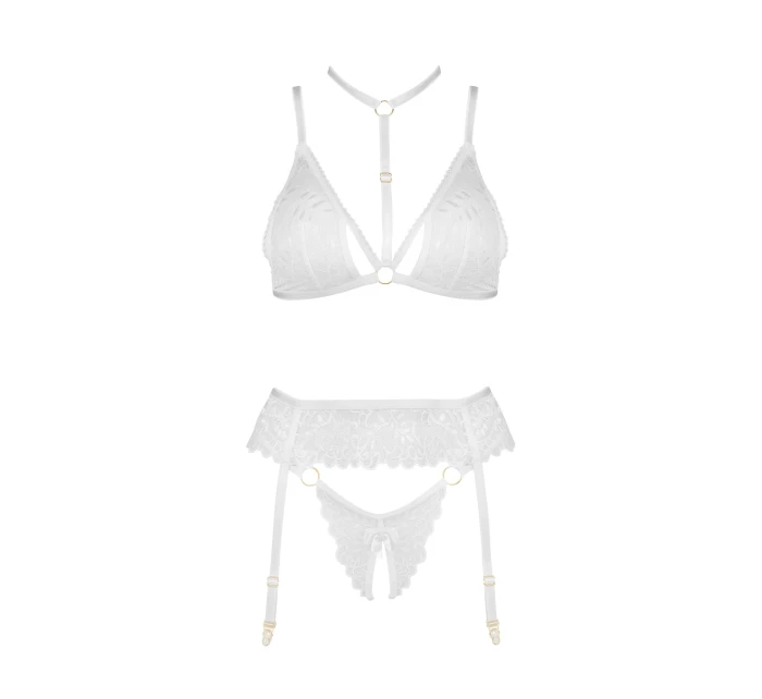 Erotická souprava model 21315159 white - Beauty Night Fashion Erotická souprava model 21315159 white - Beauty Night Fashion