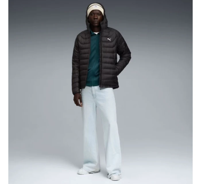 Pánská péřová bunda Hooded Down Jacket black 01 pánské model 21716966 - Puma Pánská péřová bunda Hooded Down Jacket black 01 pánské model 21716966 - Puma
