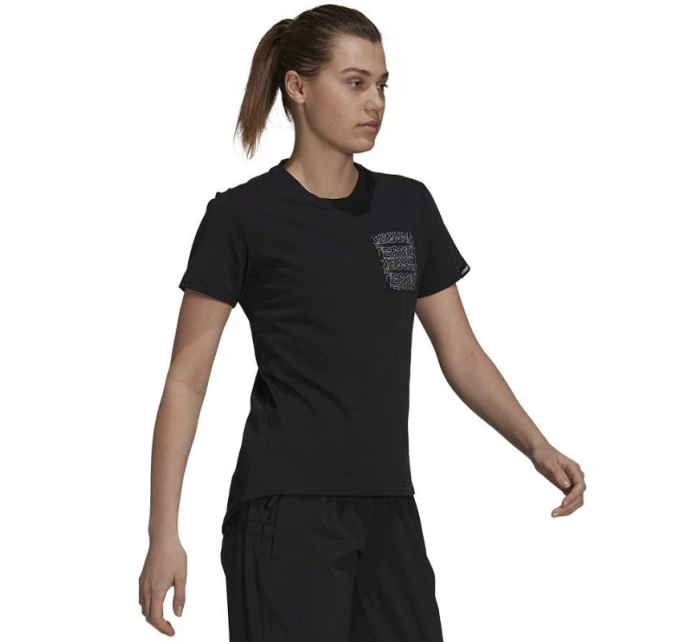 Dámské tričko TX Pocket W GU8984 - Adidas