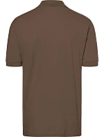 JN 70 Piqué polo model 22441957 brown - Daiber