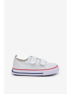 Dětské Tenisky Na Suchý Zipper Big Star model 21676386 Bílé - Big Star Shoes