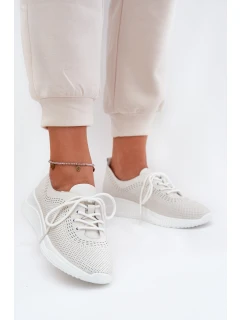 Dámské Kožené Sportovní Boty Vinceza 79532 Bílé