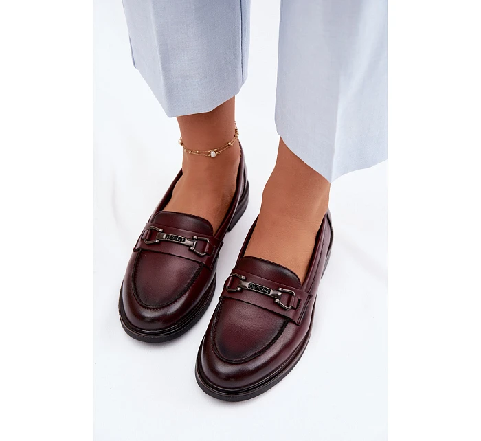 Kožené dámské mokasyny Vinceza 39983 Hnědé Kožené dámské mokasyny Vinceza 39983 Hnědé