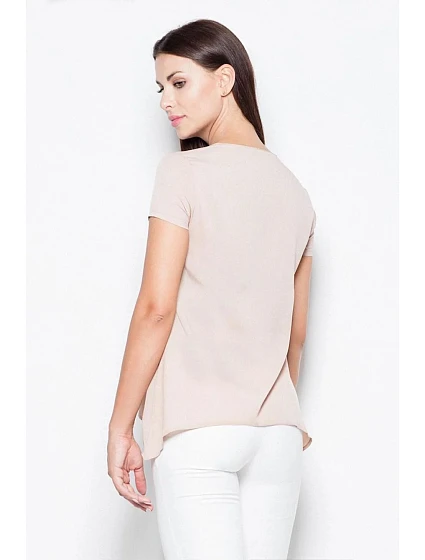 Dámská halenka model 18761963 beige - Venaton