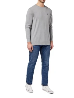 Pánský svetr UM0UM02629 tr  šedý - Tommy Hilfiger