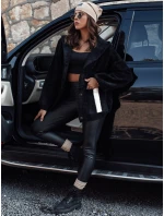 Dámská bunda z alpaky s kapucí černá Dstreet model 21980939 - FashionStreet