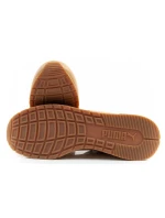 Puma ST Runner v4 Mid sportovní obuv pánské kotníkové tenisky hnědé barvy Puma ST Runner v4 Mid sportovní obuv pánské kotníkové tenisky hnědé barvy