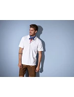 JN Pánské piqué polo v  stylu 02.0 white model 22488686 - Daiber