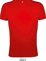 SOL'S Regent Fit Pánské tričko "Slim Fit" 25.0553 red