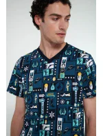 Vamp - Pyžamo s krátkými rukávy 20652 - Vamp Vamp - Pyžamo s krátkými rukávy 20652 - Vamp