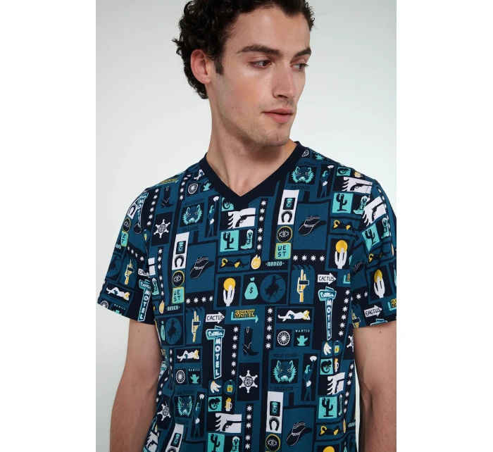 Vamp - Pyžamo s krátkými rukávy 20652 - Vamp Vamp - Pyžamo s krátkými rukávy 20652 - Vamp