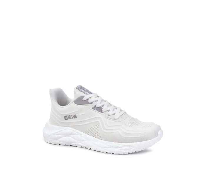 Lehká pánská sportovní obuv Big Star model 21594615 Bílá - Big Star Shoes Lehká pánská sportovní obuv Big Star model 21594615 Bílá - Big Star Shoes
