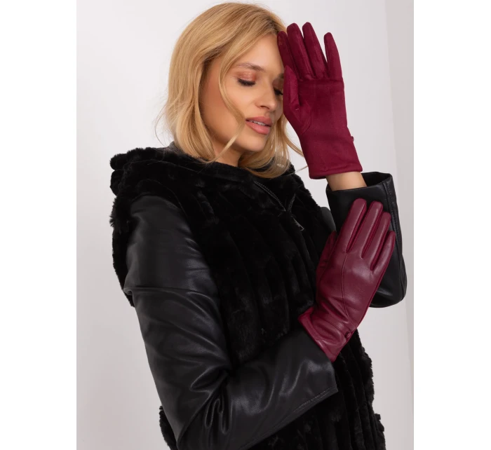 Rukavice AT RK 239802.28 bordó