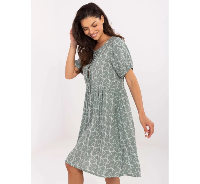 Sukienka model 21204743 pistacjowy - FPrice