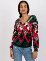 Halenka DHJ BZ 6550 4.40 tmavě zelená Halenka DHJ BZ 6550 4.40 tmavě zelená