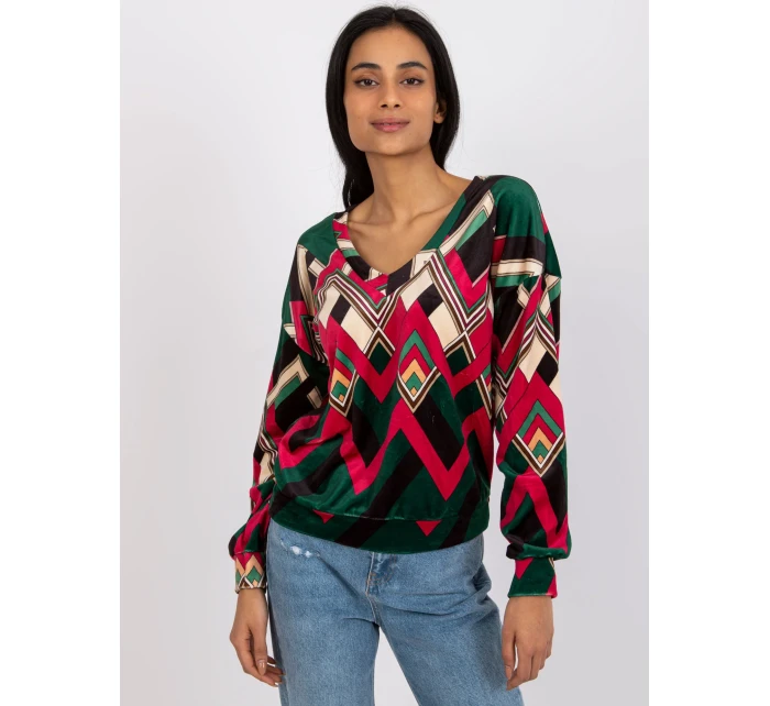 Halenka DHJ BZ 6550 4.40 tmavě zelená Halenka DHJ BZ 6550 4.40 tmavě zelená