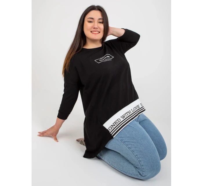 Tunika RV TU 7779.69 černá Tunika RV TU 7779.69 černá