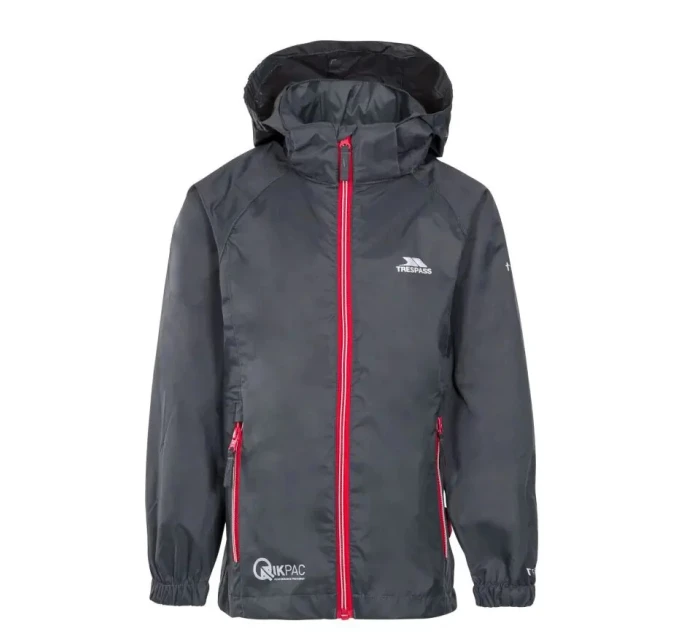 Dětská nepromokavá bunda Trespass QIKPAC X